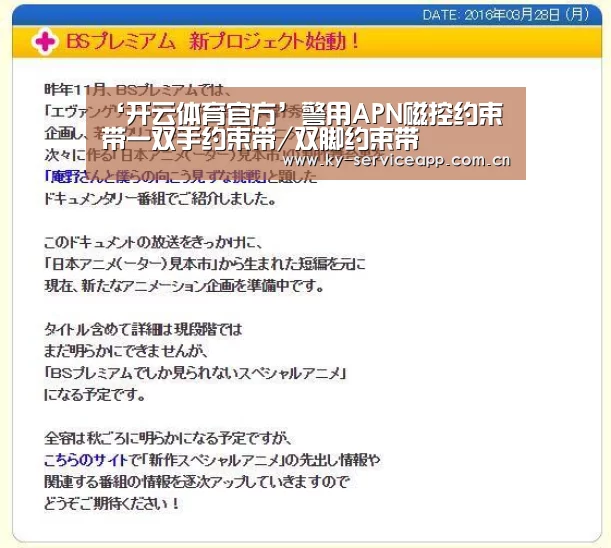 ‘开云体育官方’警用APN磁控约束带一双手约束带/双脚约束带(图3) 开云体育平台服务